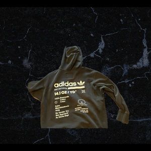 Adidas original zip up hoodie
